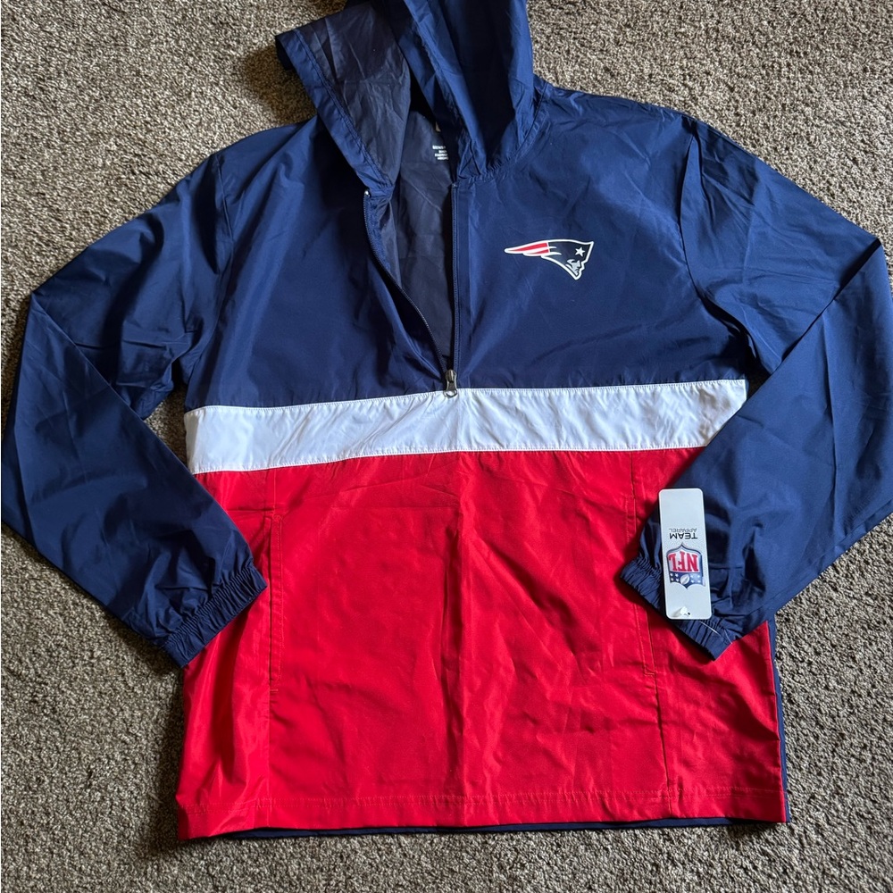 NFL Patriots Red, White, and Blue Jacket
